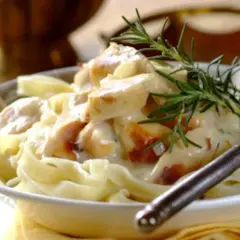Szybkie spaghetti carbonara z kurczakiem, które zachwyci całą rodzinę